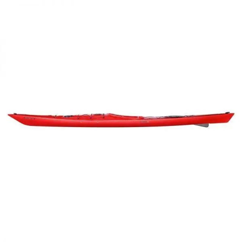 Каяк туристичний одномісний для спорту та риболовлі Seabird Designs R Scott MV HDPE red kayak, байдарка-3