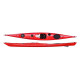 Каяк туристичний одномісний для спорту та риболовлі Seabird Designs R Scott MV HDPE red kayak, байдарка