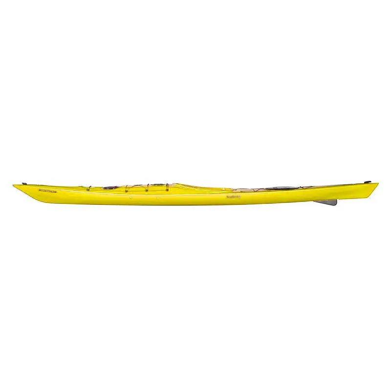 Каяк туристичний одномісний для спорту та риболовлі Seabird Designs R Scott MV HDPE жовтий kayak, байдарка-2