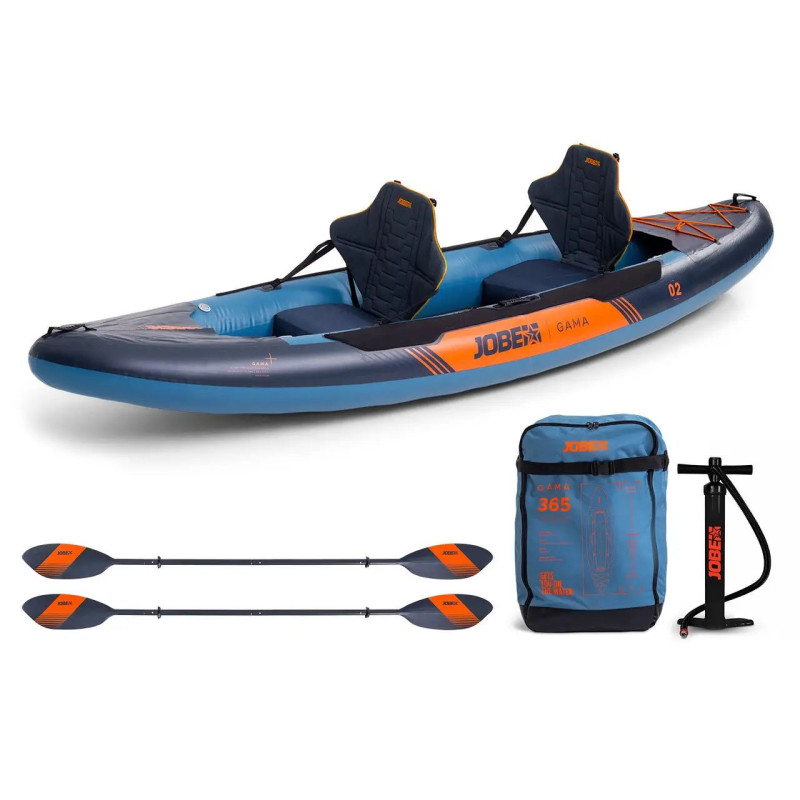Каяк JOBE Gama Inflatable Kayak 11'11" - двомісний надувний каяк