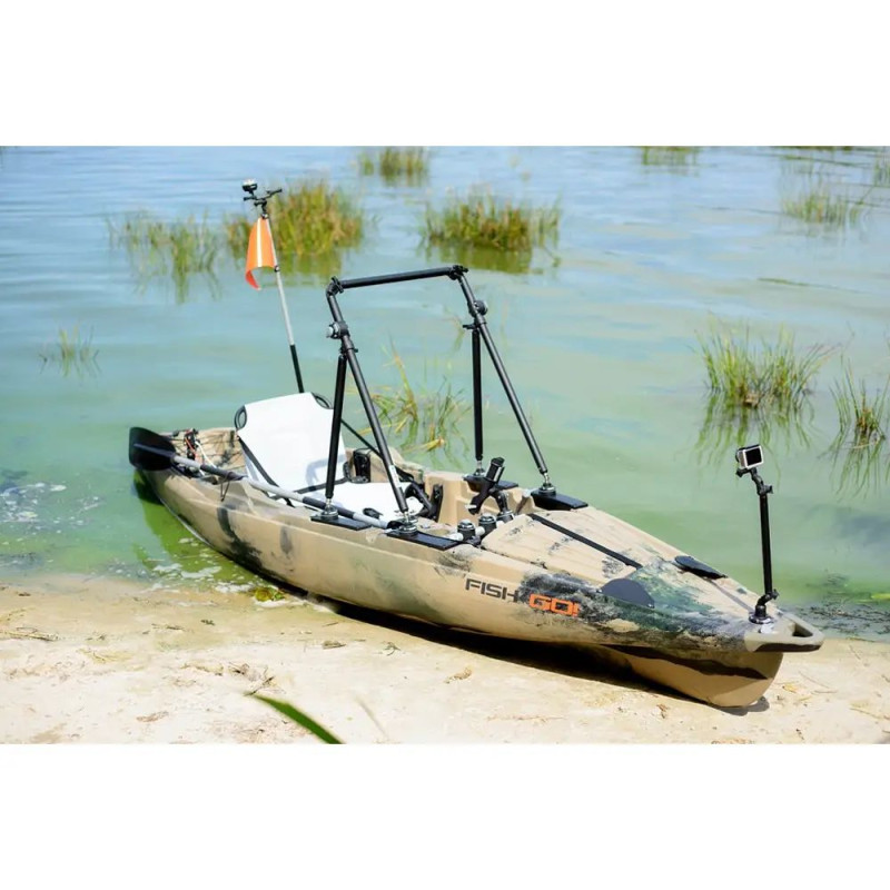 Каяк Riverday Fish-n-GO! 400 х 85 см — одномісний рибальський каяк-2