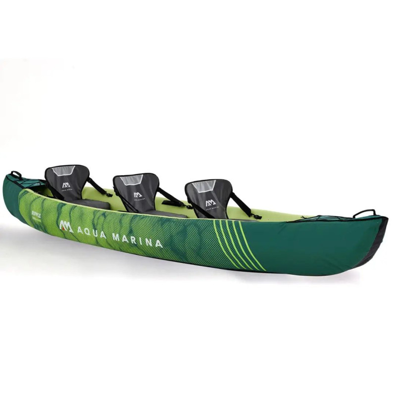 Надувний каяк Aqua Marina RIPPLE 12'2″, RL-370 (3-місний)-1
