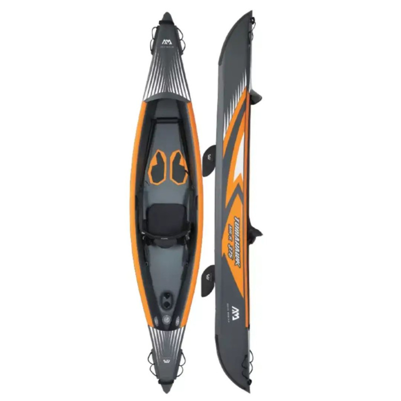 Каяк AQUA MARINA TOMAHAWK Air-K 12'4 — надувний швидкохідний одномісний каяк-1