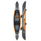 Каяк AQUA MARINA TOMAHAWK Air-K 12'4 — надувний швидкохідний одномісний каяк