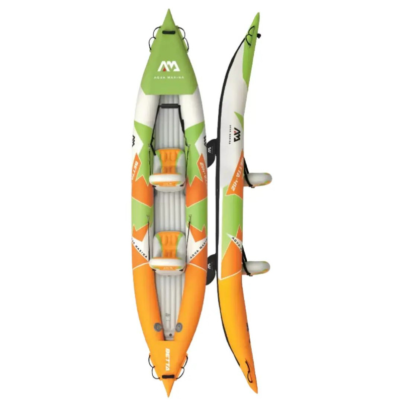 Каяк AQUA MARINA BETTA 13'6| — надувний двомісний каяк із двотавровою палубою-5