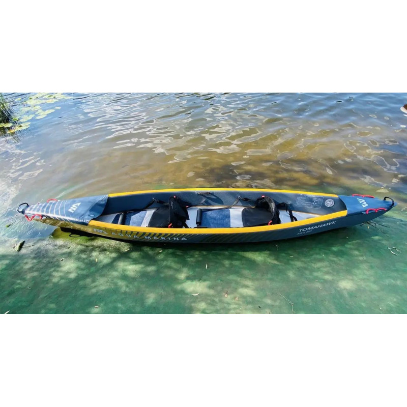 Каяк AQUA MARINA TOMAHAWK AIR-K 14'5" Б/В — надувний двомісний швидкохідний каяк-4