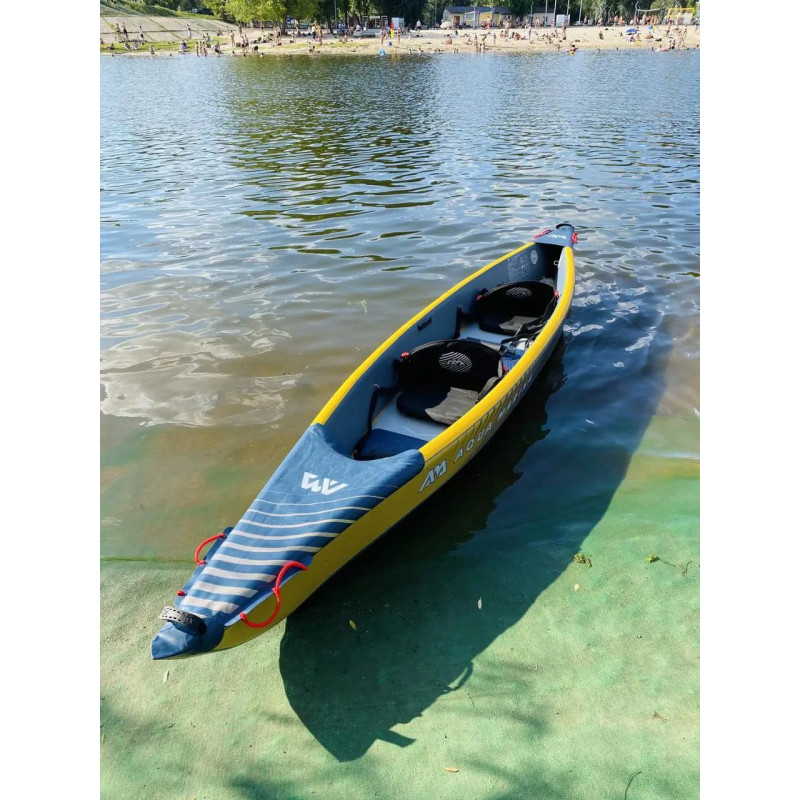 Каяк AQUA MARINA TOMAHAWK AIR-K 14'5" Б/В — надувний двомісний швидкохідний каяк-5