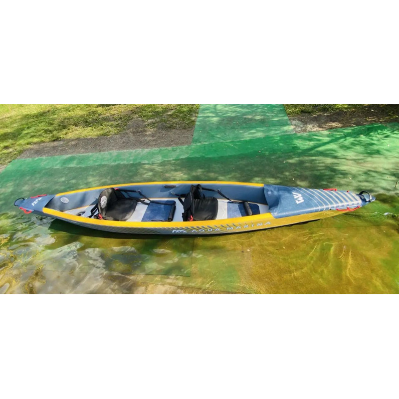 Каяк AQUA MARINA TOMAHAWK AIR-K 14'5" Б/В — надувний двомісний швидкохідний каяк-6
