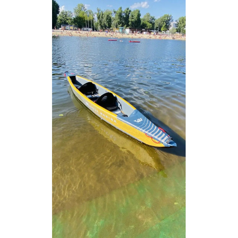 Каяк AQUA MARINA TOMAHAWK AIR-K 14'5" Б/В — надувний двомісний швидкохідний каяк-7