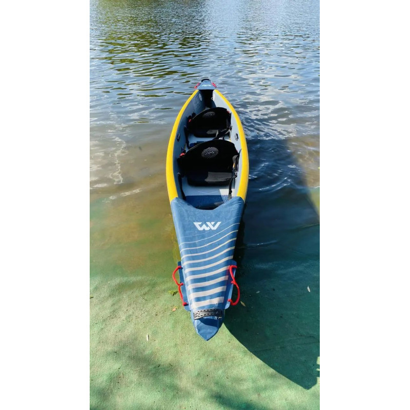 Каяк AQUA MARINA TOMAHAWK AIR-K 14'5" Б/В — надувний двомісний швидкохідний каяк-9