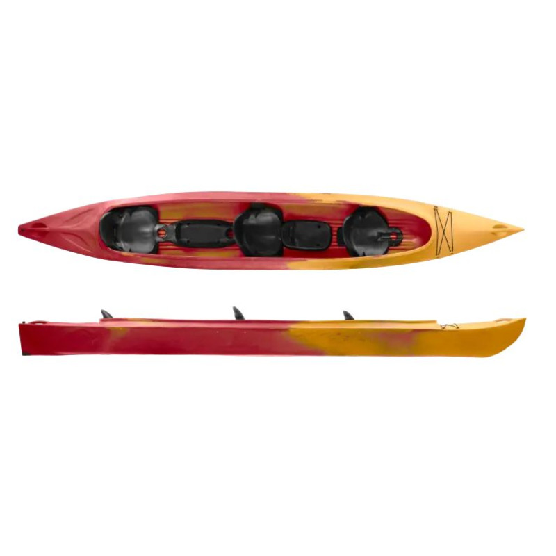 Каяк Roteko Walker 496 - тримісний каяк для прокату та особистого використання, kayak-1
