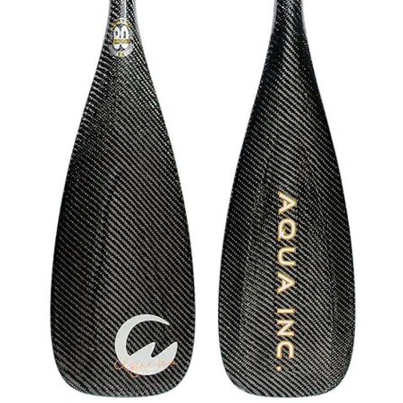 Весло для SUP Aqua Inc SPOON 80 Full Carbon Adjustable (нерозбірне регульоване)-1