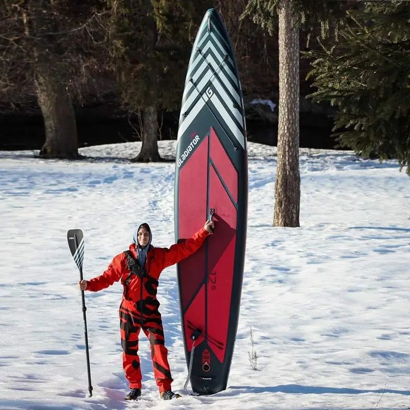 Весло для SUP Gladiator PRO CARBON NYLON 3 pcs CamLock-2