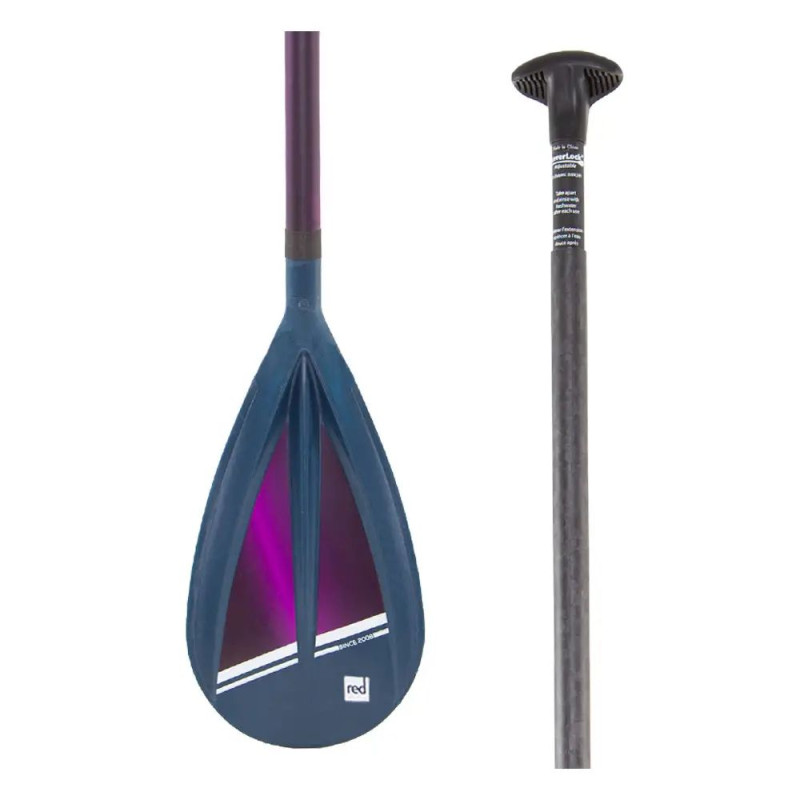 Весло для SUP Red Paddle Co Prime Tough Purple — Leverlock (2022)-2