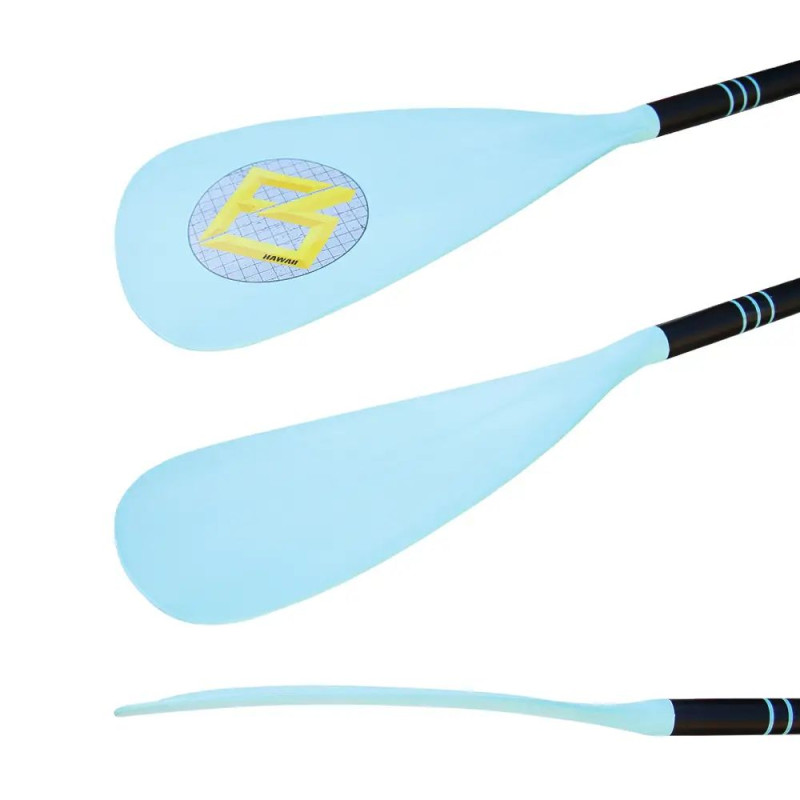 Весло для SUP Focus SUP Hawaii Alu+ABS, Black&Blue-2