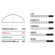 Фоїл крило Slingshot Phantasm PFI 730mm Front Wing V1 (1456 cm2 LA) Слінгшот