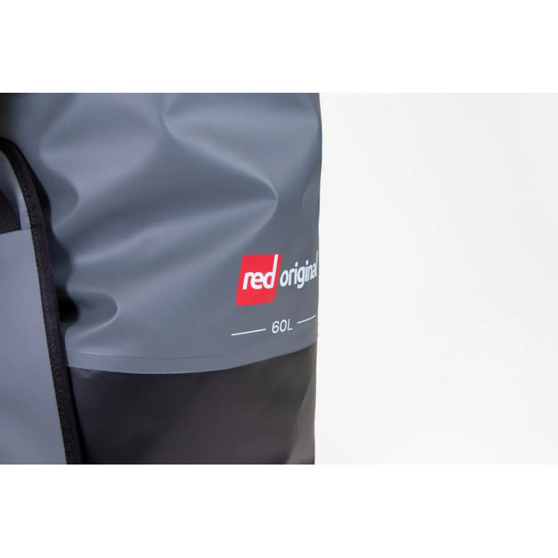 Водонепроникний гермомішок Red Original — Charcoal Grey, 60 літрів-5