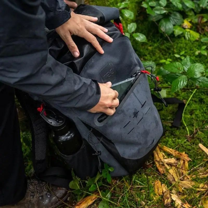 Водонепроникний рюкзак Red Waterproof Backpack 30L-4