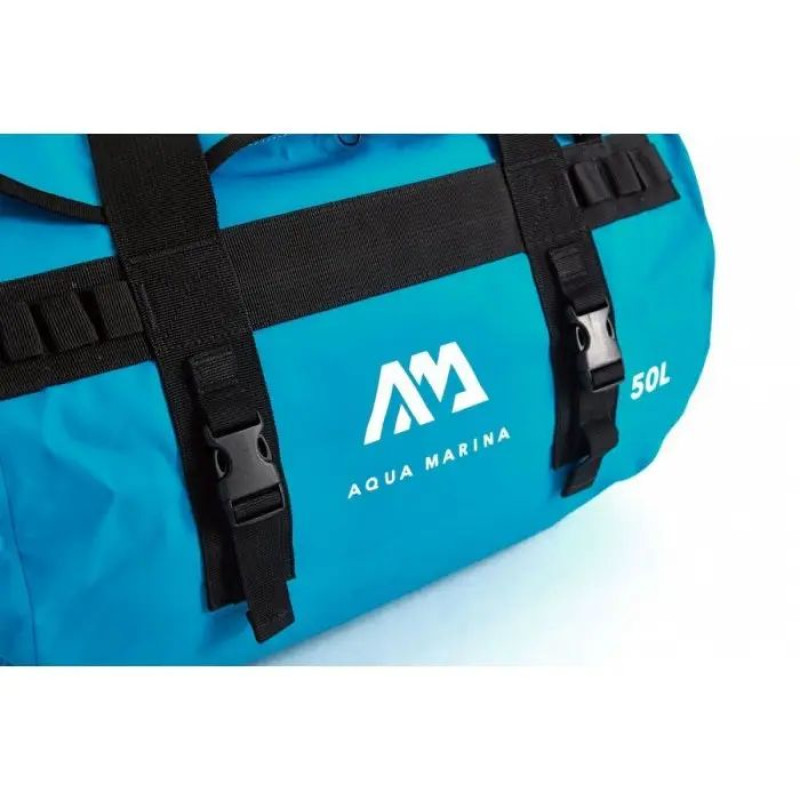 Водонепроникний Гермомішок Aqua Marina B0303039 50L блакитний-7