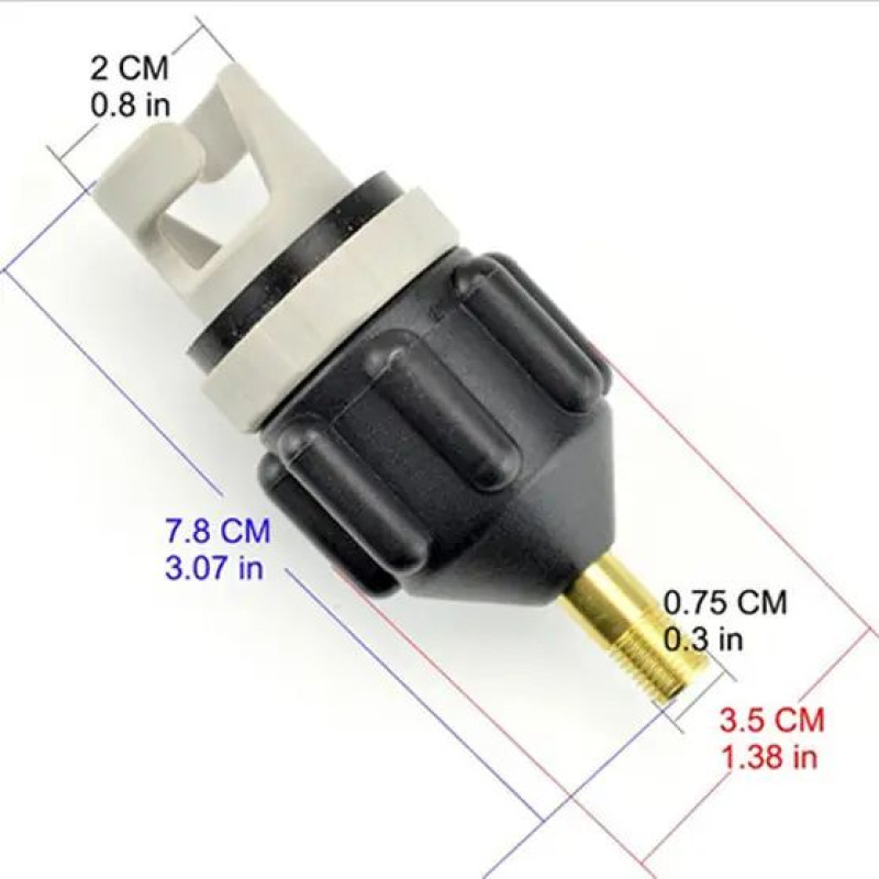 Адаптер для насоса SUP Valve Adaptor для надувних човнів, байдарок і сапбордів-6