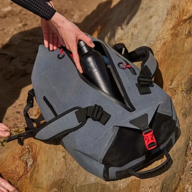Водонепроникна сумка Red Waterproof Kit Bag 60L-4