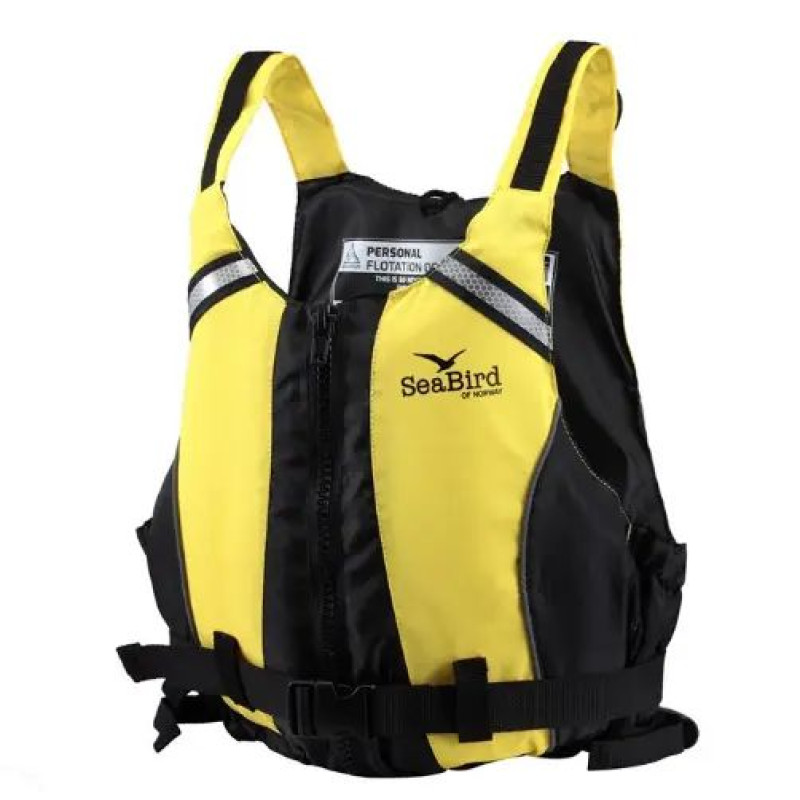 Рятувальний жилет на воді SeaBird PlusVest Junior страхувальні жилети для туризму, спорту, риболовлі жовтий-1