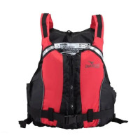 Туристичний рятувальний жилет для водних видів спорту SeaBird Plus Vest Junior жилет для каяка червоний