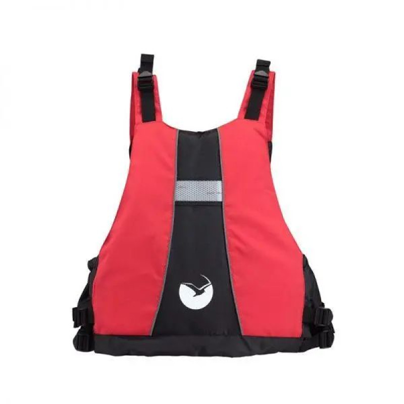 Рятувальний жилет на воді SeaBird Pro Vest страхувальні жилети для туризму, спорту, риболовлі XL червоний-2