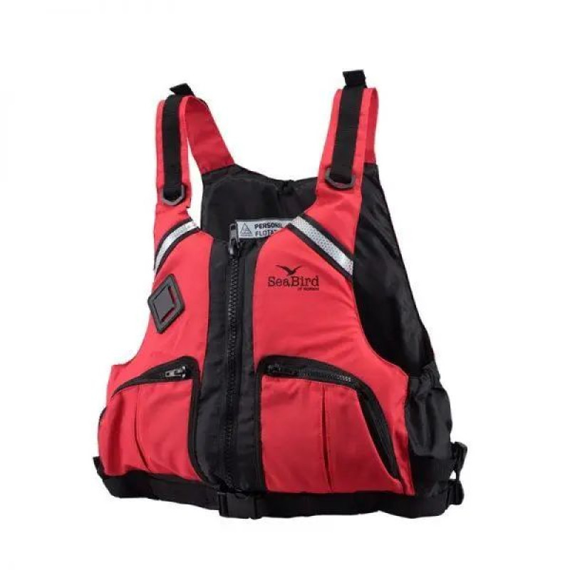 Туристичний рятувальний жилет для водних видів спорту SeaBird Pro Vest жилет для каяк XXL червоний-1