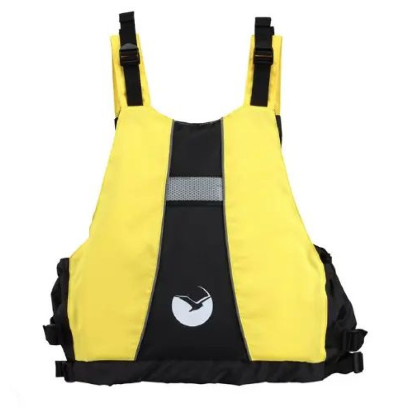 Рятувальний жилет на воді SeaBird Pro Vest страхувальні жилети для туризму, спорту, риболовлі XL жовтий-1