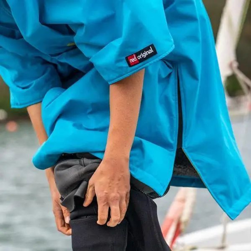 Водонепроникна куртка Red Original Men's Pro Change Robe Blue, L — для туристичних походів і аква походів-1