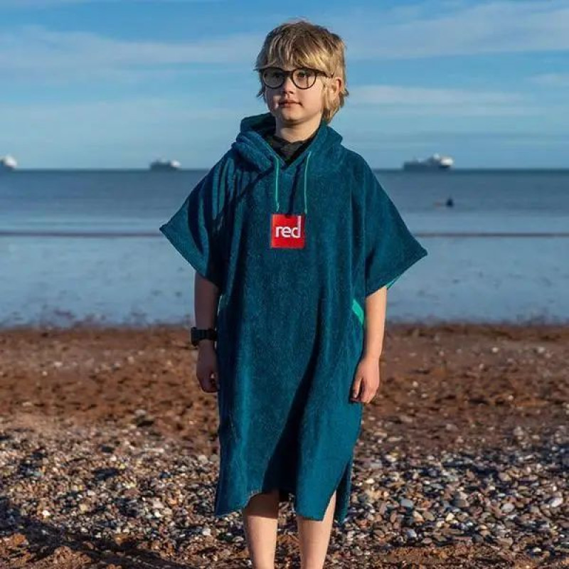 Халат Red Original Co Luxury Towelling Change Robe, Navy — S — дитячий пляжний халат-1