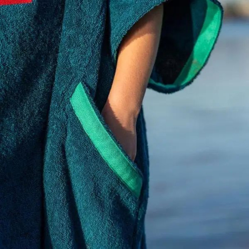 Халат Red Original Co Luxury Towelling Change Robe, Navy — S — дитячий пляжний халат-4