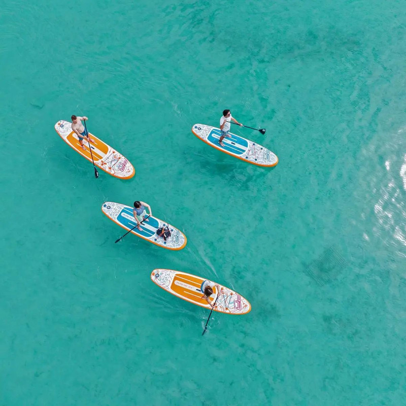 Сапборд Aqua Marina PURE AIR 12‘0“ 2025 - надувна дошка для САП серфінгу, sup board PA-25C366-8