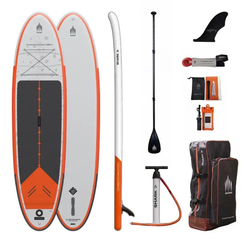 Сапборд Shark All-Round Ride 10'8" x 34" x 5" — надувна дошка для САП серфінгу, sup board