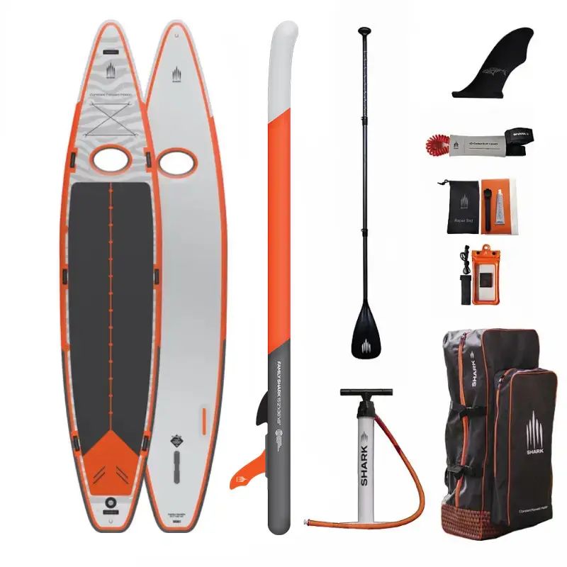 Сапборд Shark Family Board 15'2" x 36" x 8" — надувна дошка для САП серфінгу, sup board