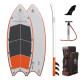 Сапборд Shark Whale 18' x 78" x 8" — надувна дошка для САП серфінгу, sup board