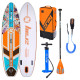 Сапборд Z-Ray 10'6" x 33" Mehndi Violet SUP SET 2026 — надувна дошка для САП серфінгу, sup board