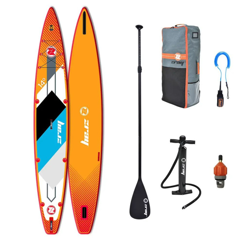 Сапборд Z-RAY PRO R2 14" 2025 — надувна дошка для САП серфінгу, sup board