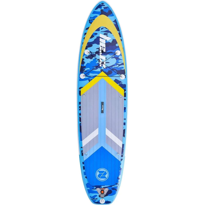 Сапборд Z-Ray Camo Blue C3 10'8" 2026 — надувна дошка для САП серфінгу, sup board-1