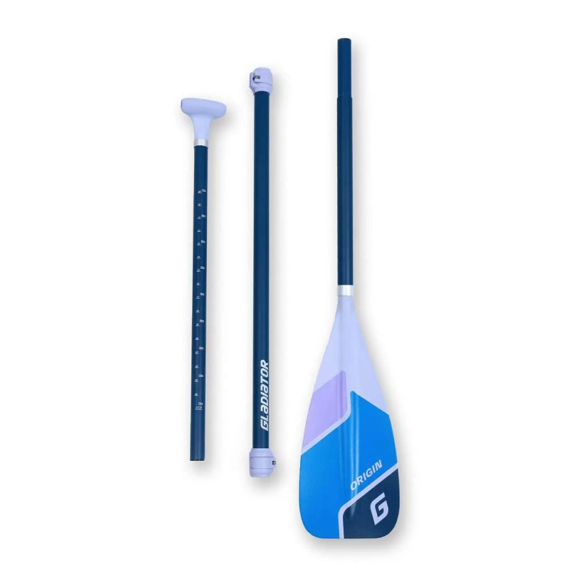 Весло для SUP розбірне Gladiator Origin Purple 3-pc