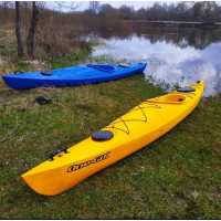 Каяк Riverday One GO 440 х 61 — одномісний Sit-in каяк Жовтий (Б/В, був на воді 2 рази)