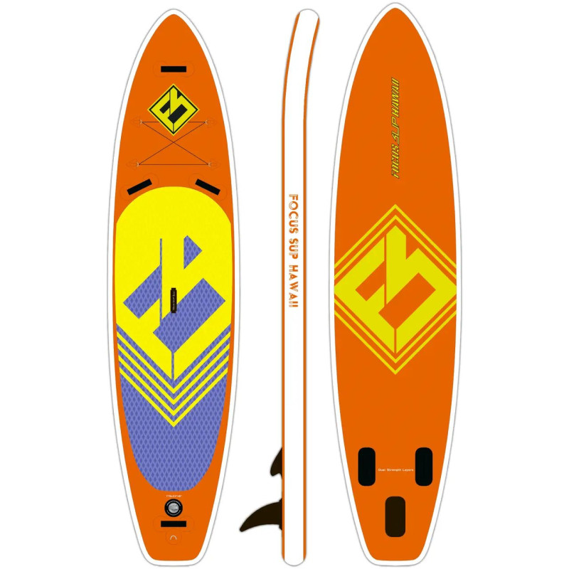 Сапборд Focus Sup Hawaii ISUP-R 11'6"х33" OBY — надувна дошка для САП серфінгу, sup board