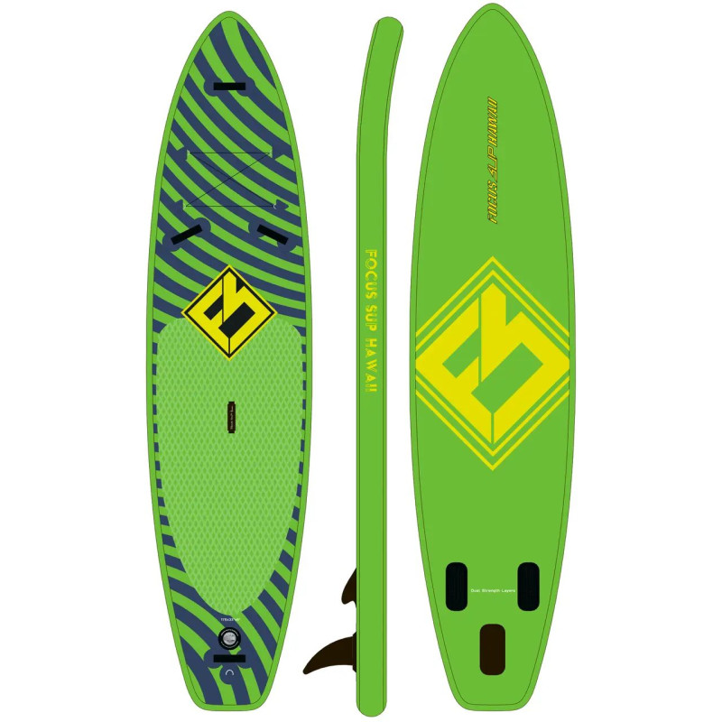 Сапборд Focus Sup Hawaii ISUP-R 11'6"х33" Purple — надувна дошка для САП серфінгу, sup board