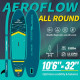Сапборд RIDEWAY AEROFLOW 10’6″х32"х6" RW2611049 — надувна дошка для САП серфінгу, sup board