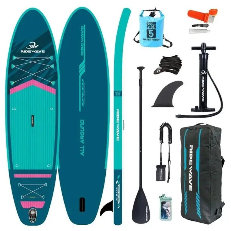Сапборд RIDEWAY AEROFLOW 10’6″х32"х6" RW2611043 — надувна дошка для САП серфінгу, sup board